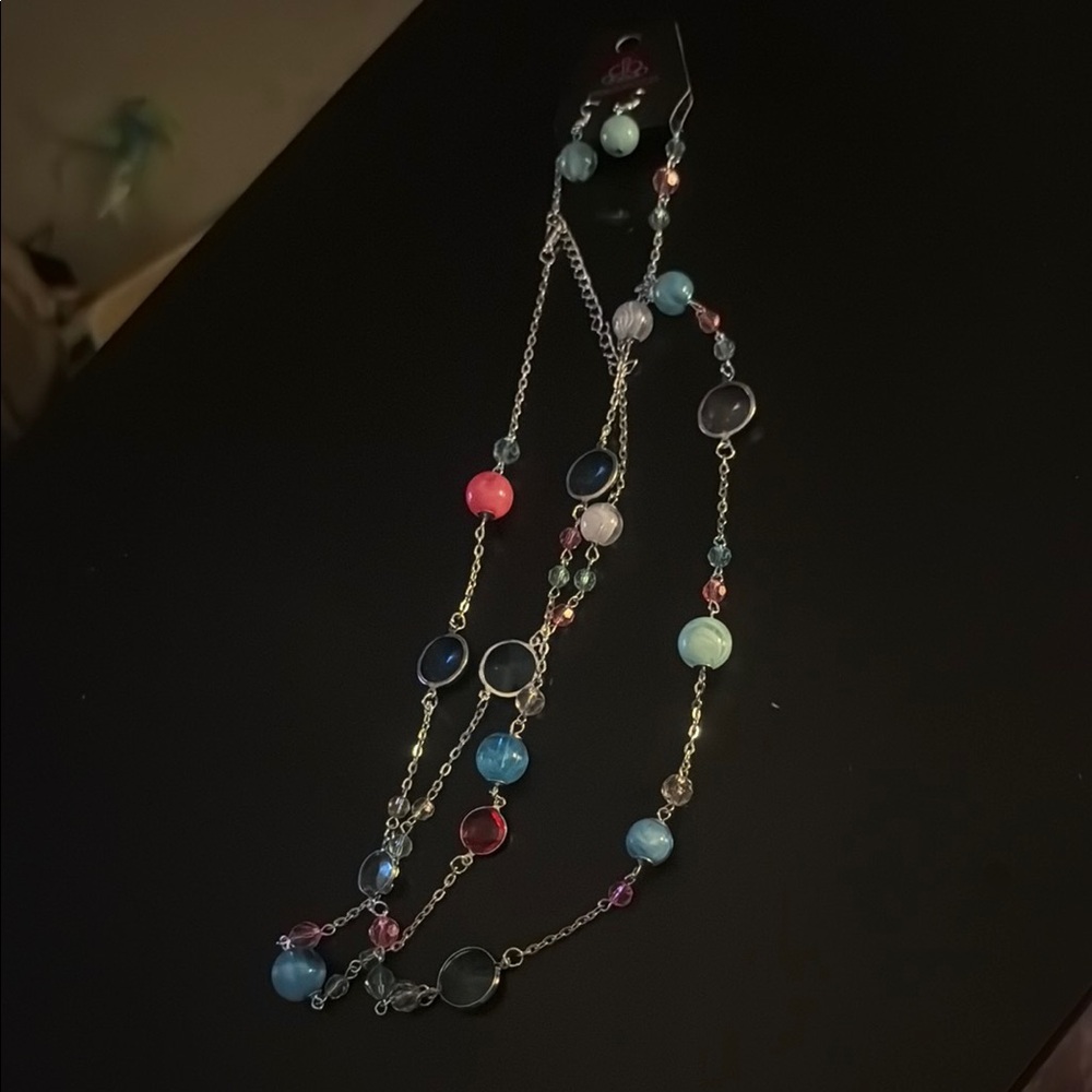 3/$10 sale!! Multicolor Beaded Necklace